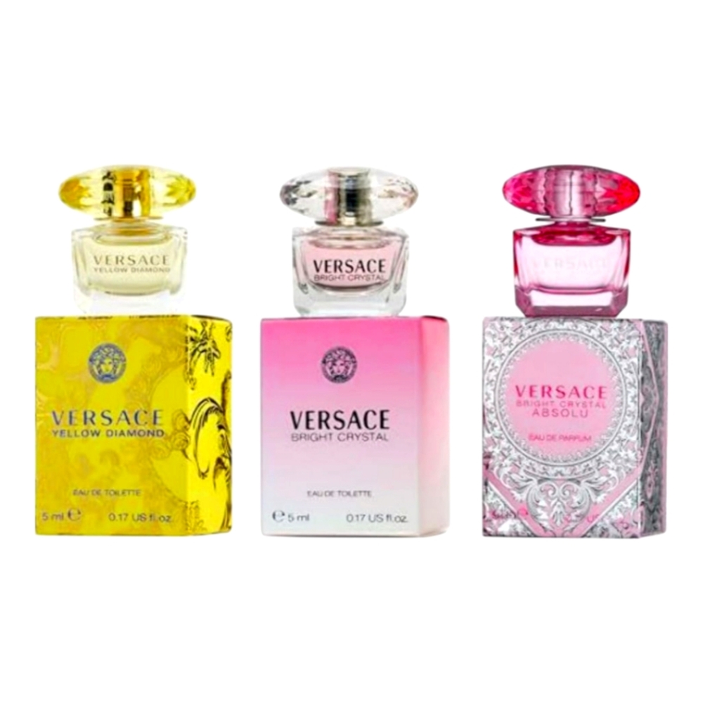 VERSACE Perfume Womens Trio Gift Set  Collection